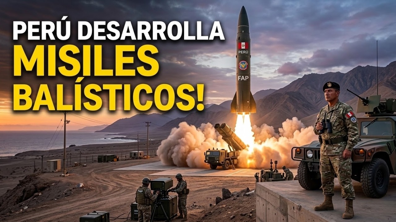 &iquest;Qu&eacute; PASAR&Iacute;A si PER&Uacute; desarrolla MISILES BAL&Iacute;STICOS? | Escenario Hipot&eacute;tico