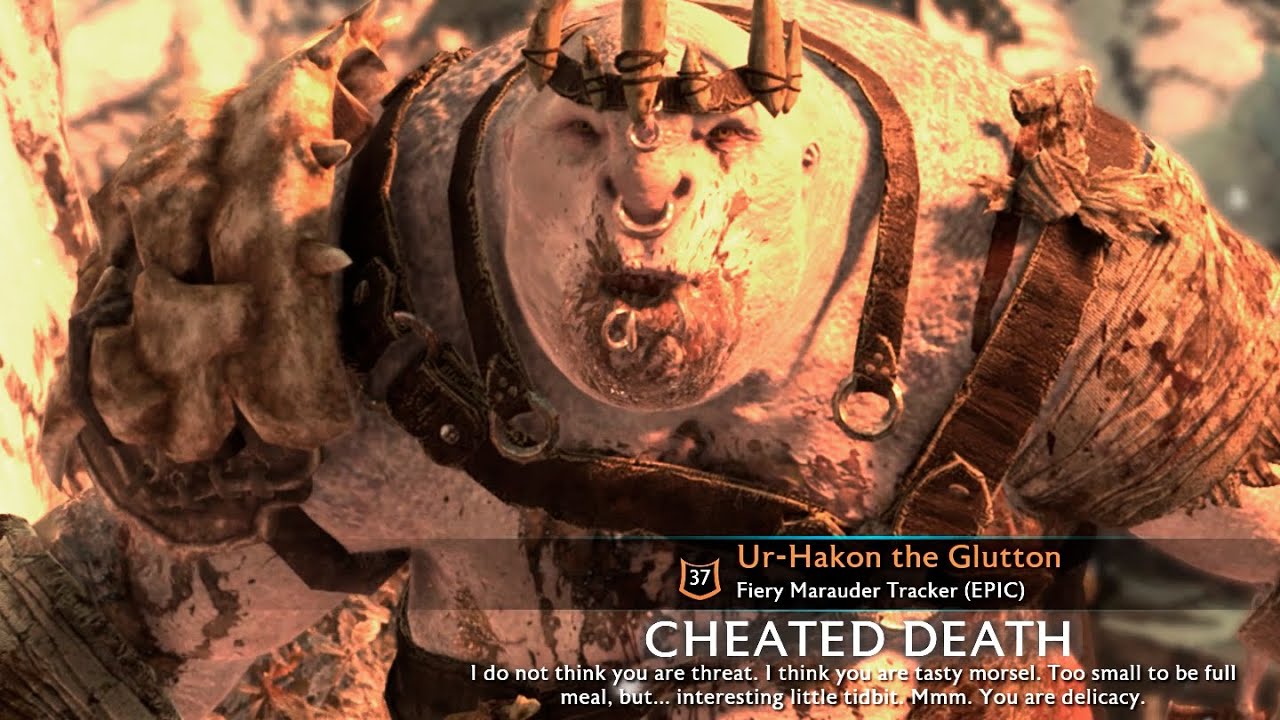 Story of Olog who thought Talion's too tasty to be a threat - Shadow of War