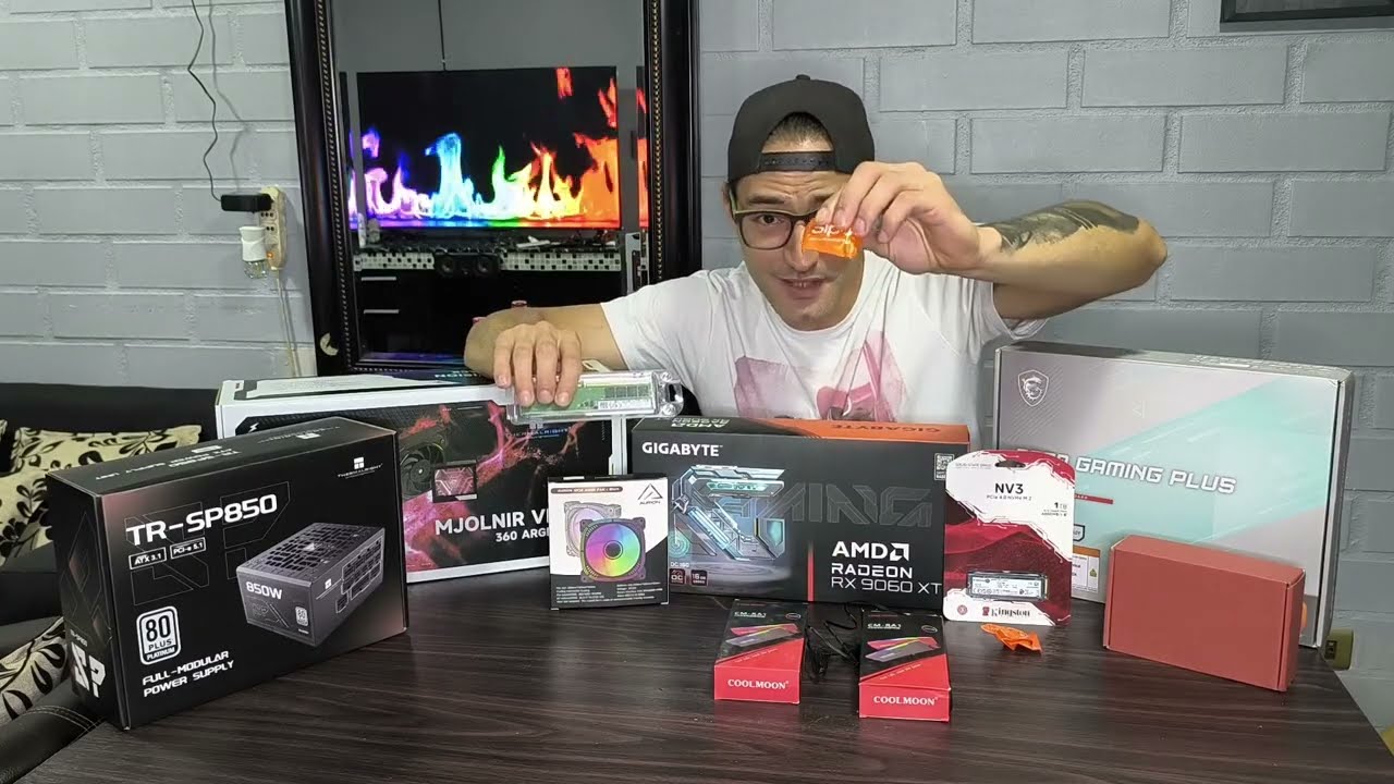arme mi primer pc en este 2026,  RX 9060 xt 16 gb, fue todo un reto PEROOOO el resultado me encanto