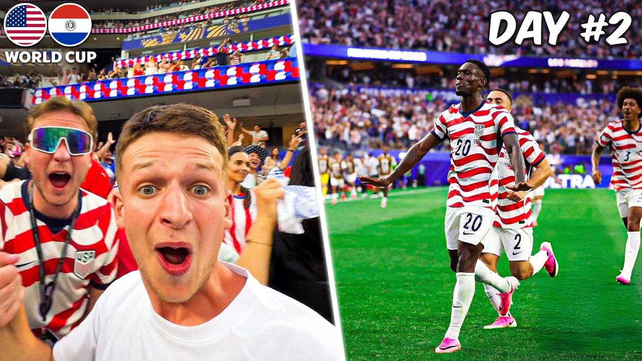 THE MOMENT USA DESTROY PARAGUAY in WORLD CUP