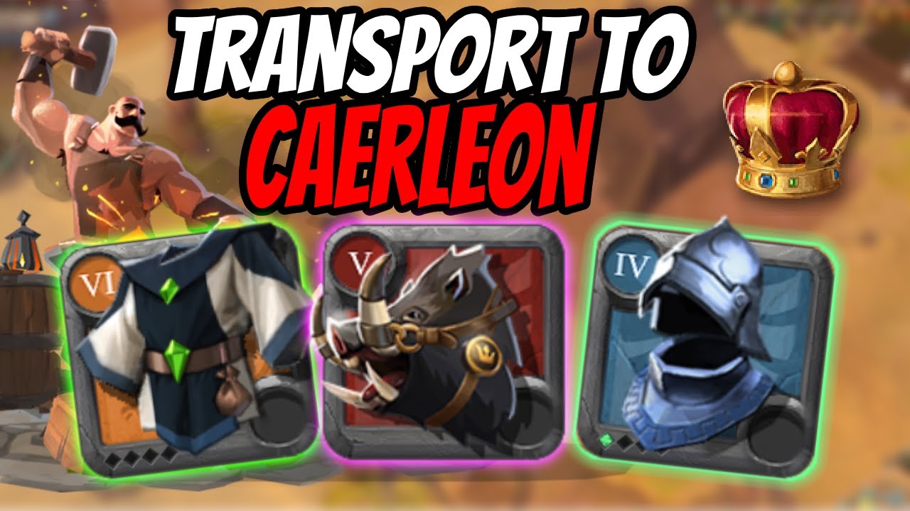 How To Transport Safely To Caerleon And Make Silver  | Complete Guide | Albion Online