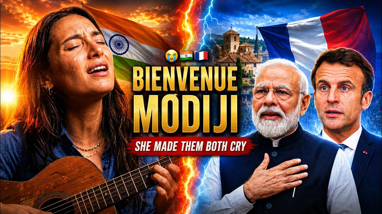 She Sings for PM Modi at G7 France | The Viral Song Celebrating India & France
