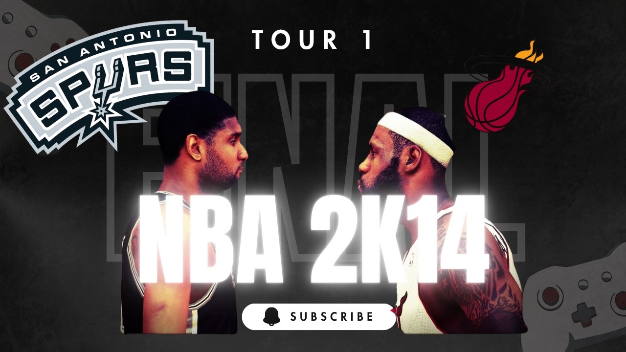 🔥 NBA Finals 2014 REMAKE sur NBA 2K14 - Le Duel Légendaire est de Retour ! 🏀🔥( Tour 1 )