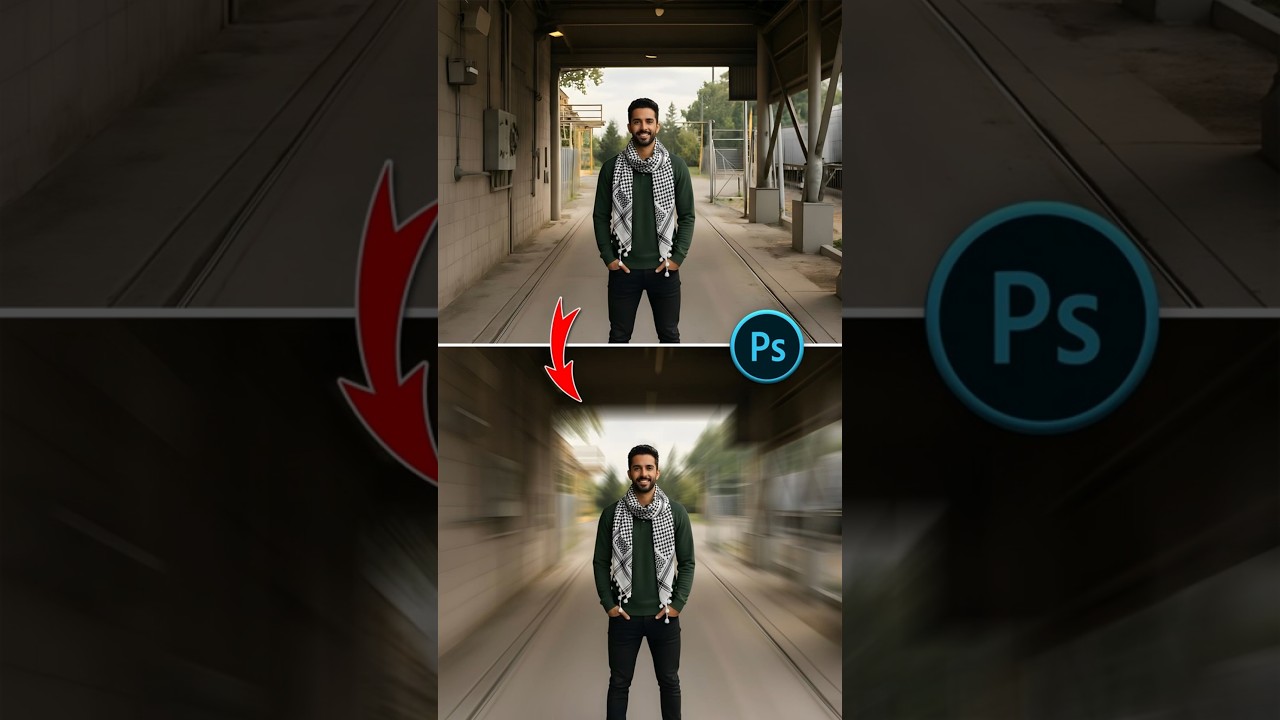 Photoshop Tips | Radial Blur | Noob vs Pro Editor | Tutorial | The Edit Art | Middle East Palestine