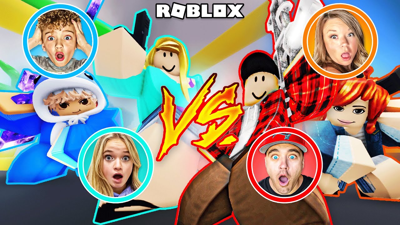 2 на 2: ДЕТИ ПРОТИВ РОДИТЕЛЕЙ В ROBLOX RIVALS ЗА РОБАКСЫ НА 10 000 ДОЛЛАРОВ