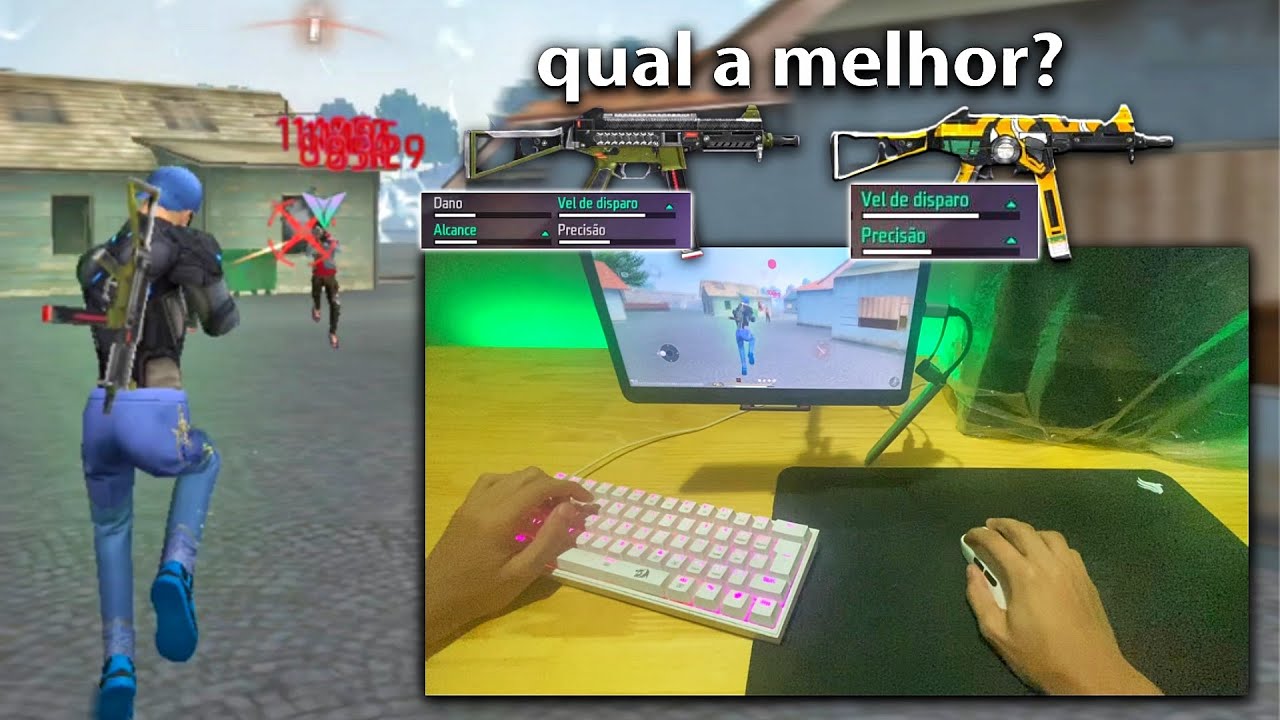 TESTEI DUAS UMP ATRIBUTAS EM APOSTADOS NO MOBILADOR + HANDCAM!! ( pediram tela kkkk)