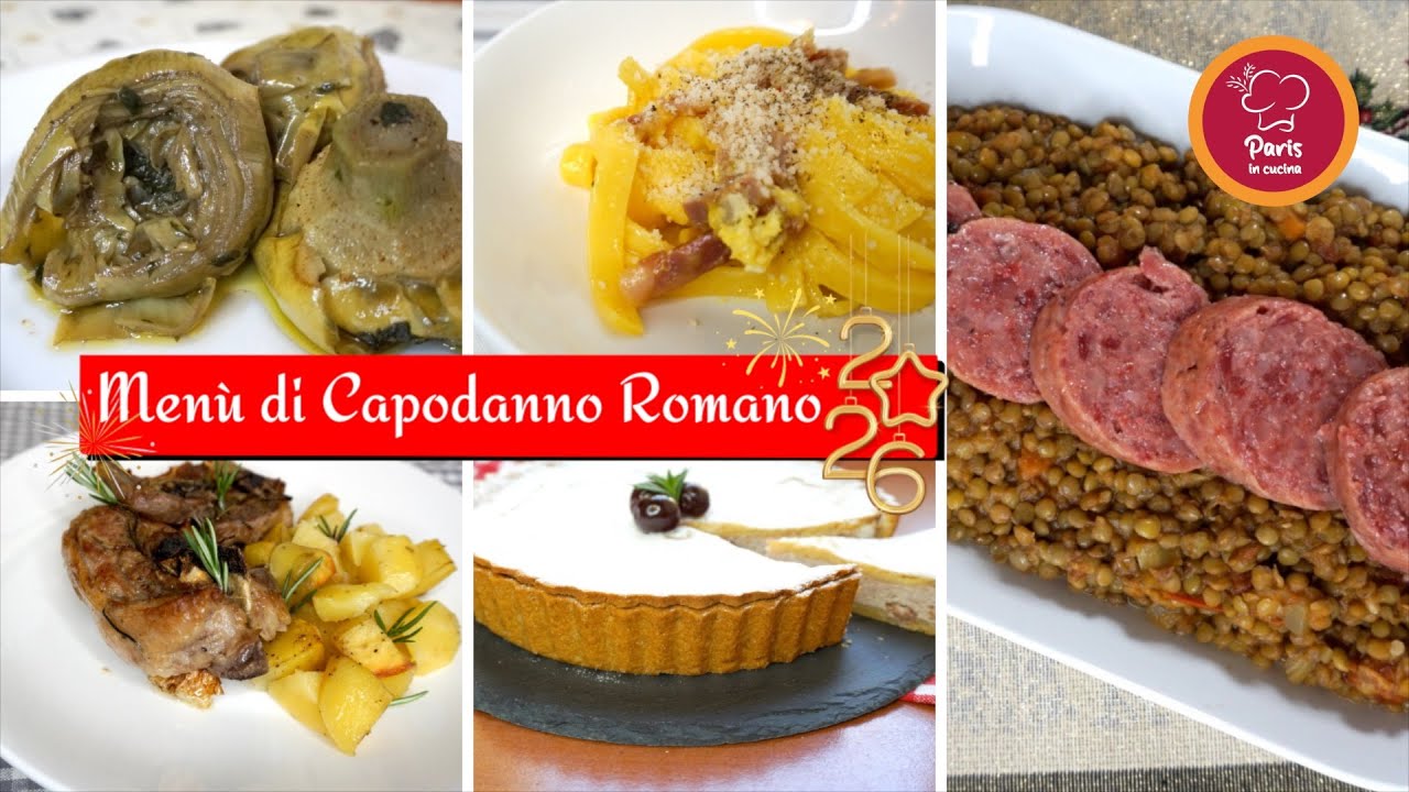 Il Menù Perfetto di Capodanno alla Romana | Cibo tradizionale che tutti amano