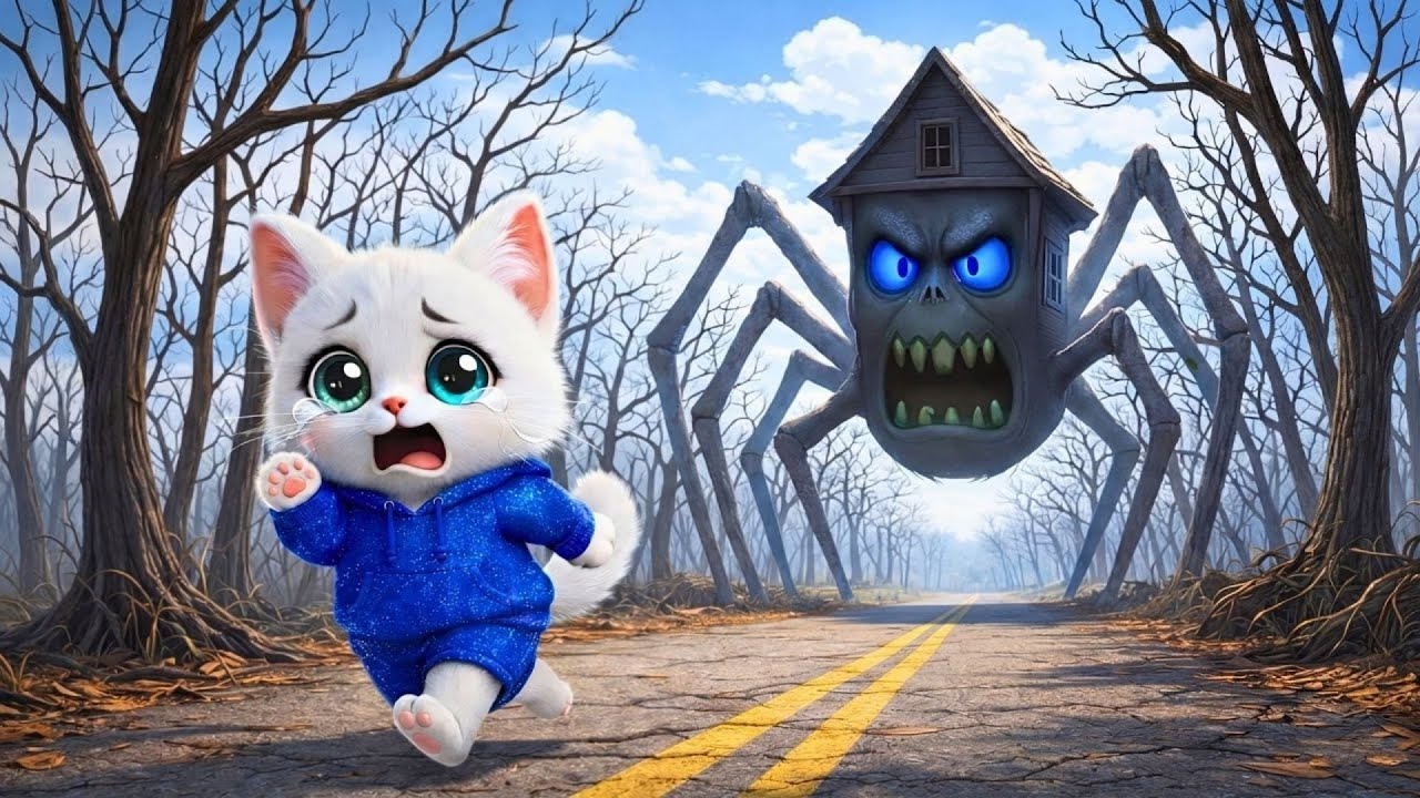 😨🔍🏠 The Kitten Who Entered a Forbidden House… What It Found Changed Everything 🕷️🌙🐱