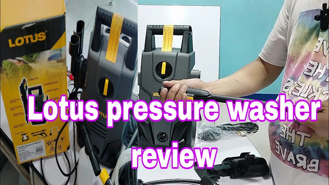 Lotus pressure washer review