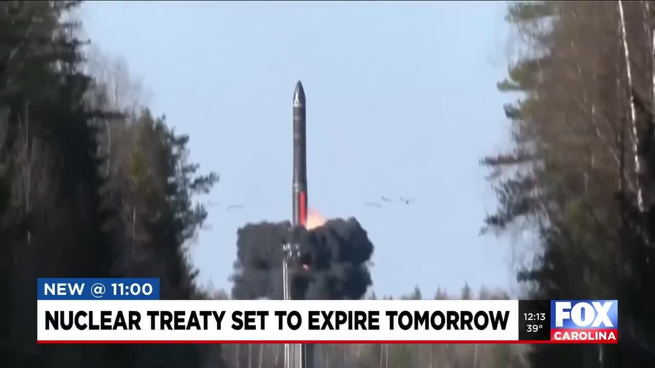 Last US-Russian nuclear pact about to expire, ending a half-century of arms control