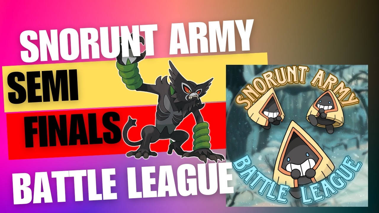 Facing Tera Zarude AGAIN! - SABL Semi Finals vs Loose Streak Lombre's