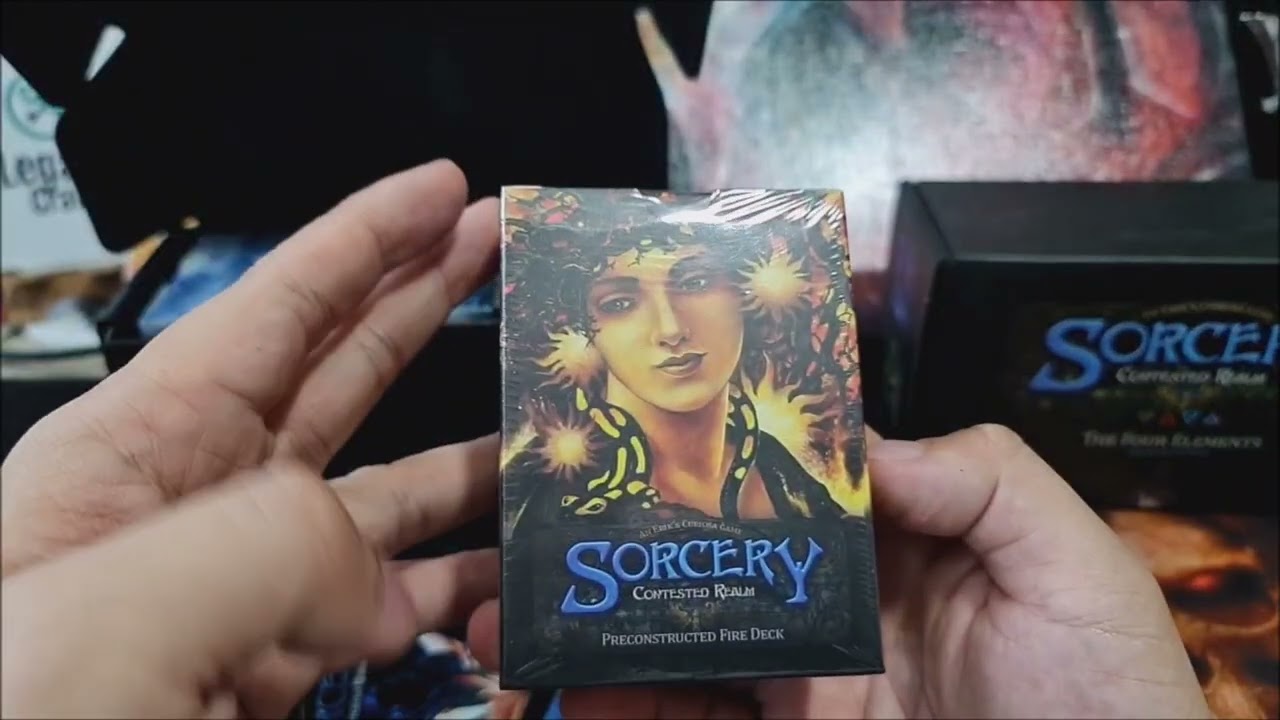 Sorcery TCG: Alpha and Beta Preconstructed Decks Set Comparison