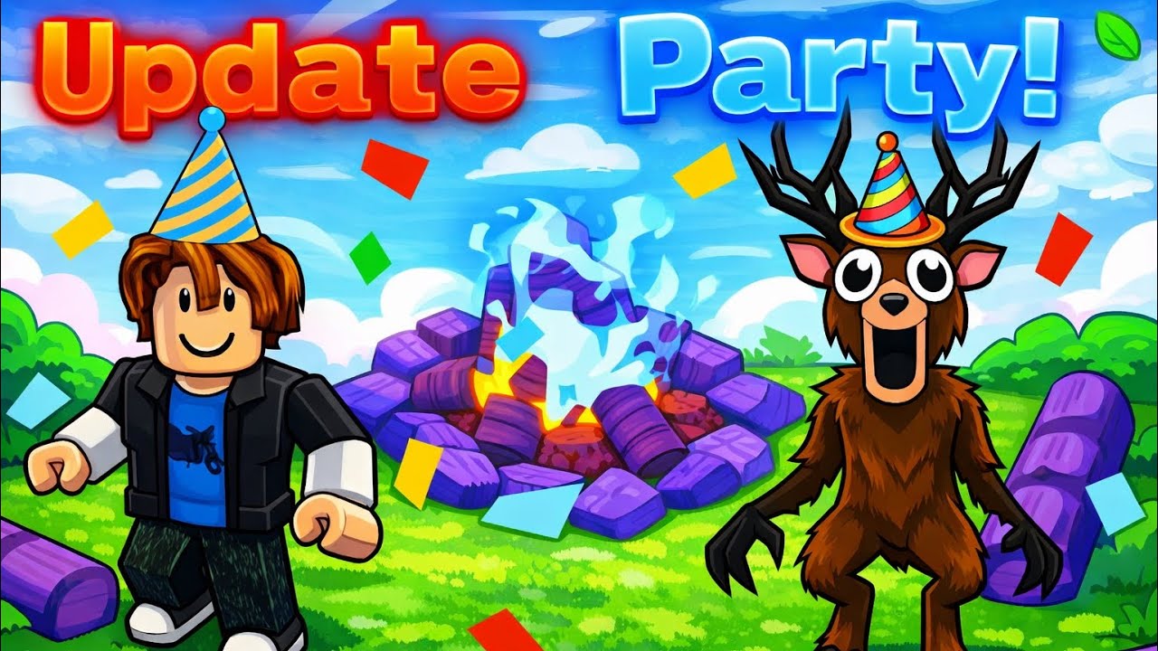 Modifier Flames update party #99nightintheforest #roblox #deer #gaming 