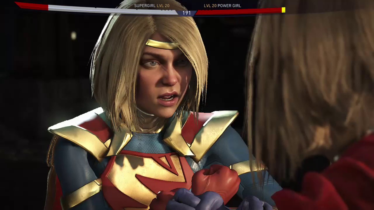 Injustice 2- Supergirl vs Powergirl
