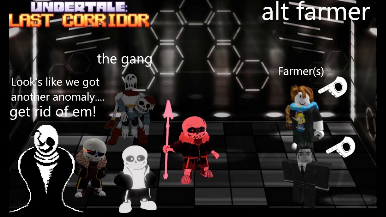 Undertale: Last Corridor - Smartest Alt Farmer 💀 | Roblox #roblox #undertalelastcorridor