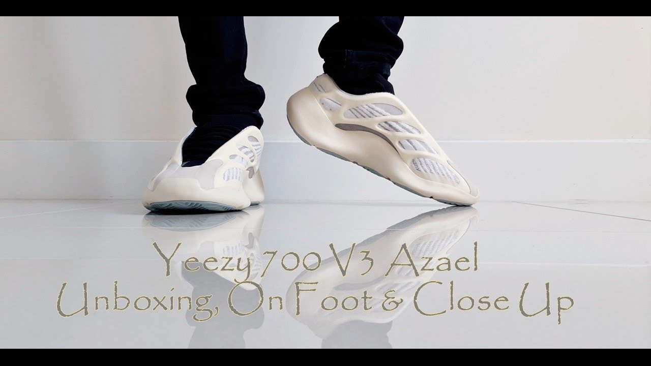 The Best Yeezy 700 V3? Azael Review, Unboxing & On Foot! 🔥🔥🔥 #Yeezy #sneaker #trending