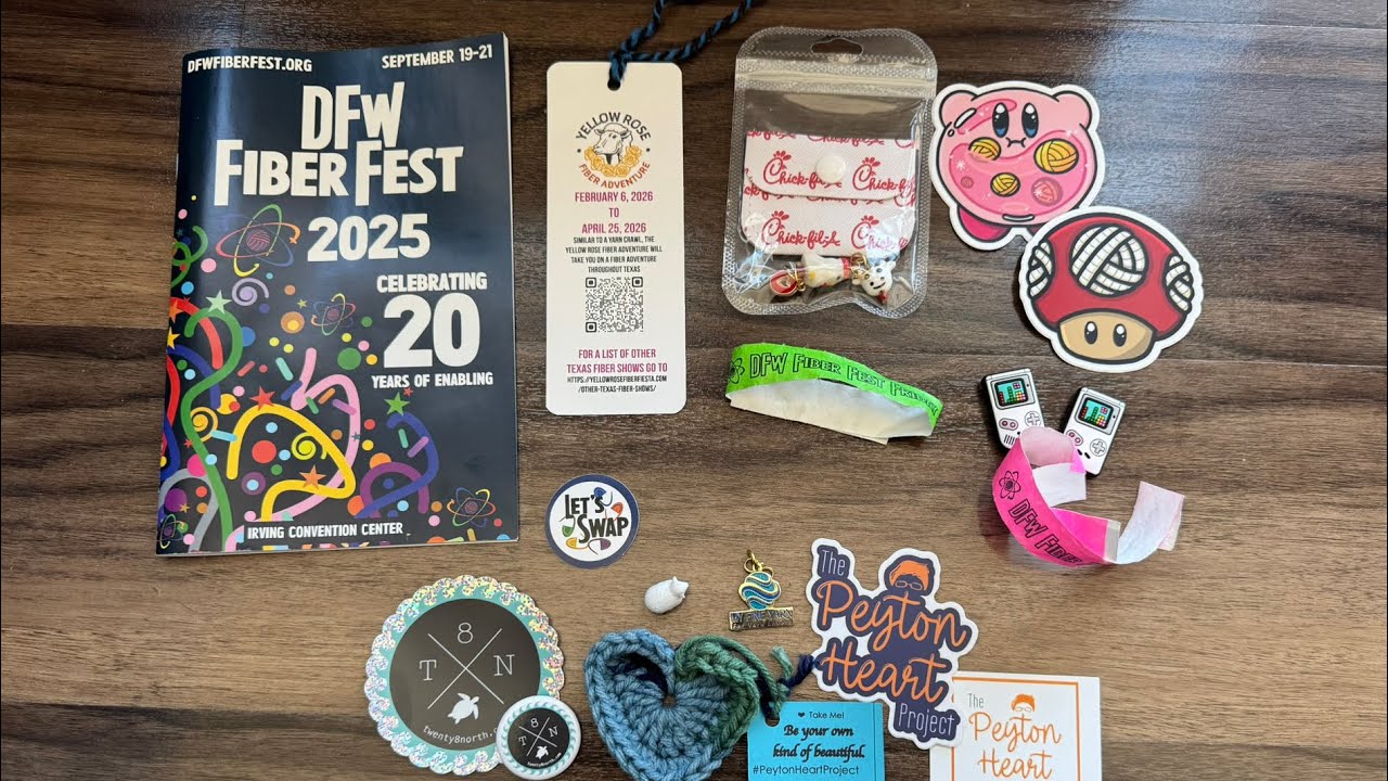 DFW Fiberfest 2025 Haul and Photos from the Event | Episode 14
