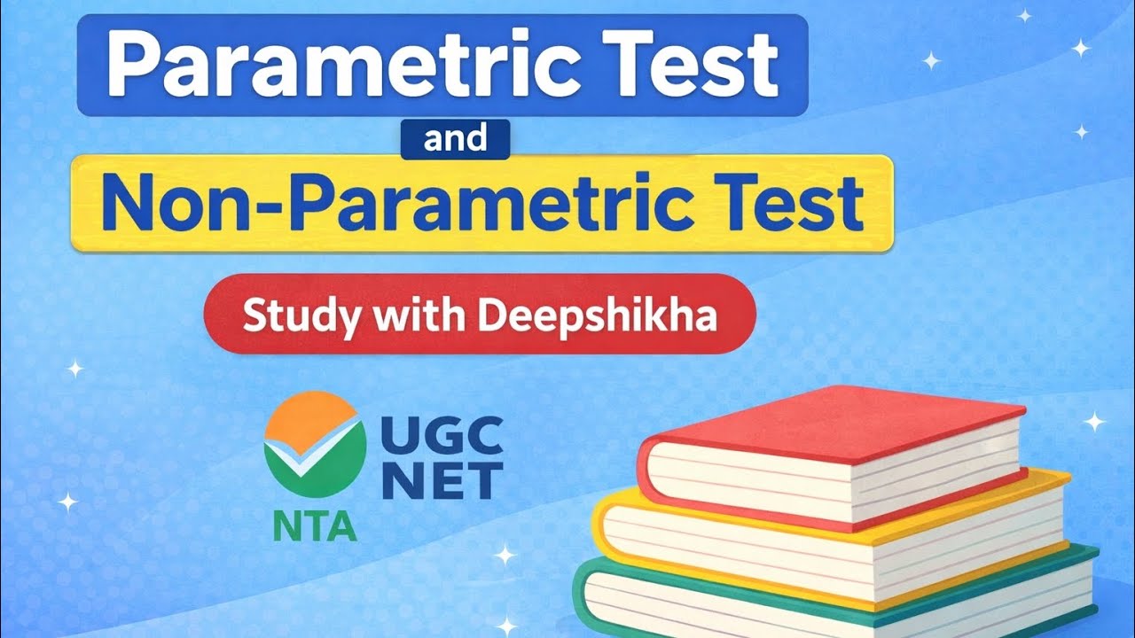 Parametric test and nonparametric test from research apptitude 