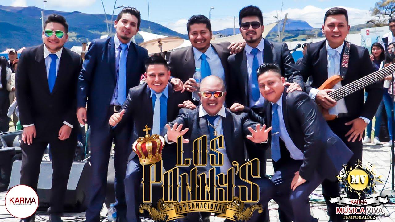 LOS PONNY'S INTERNACIONAL - MOSAICO DE ÉXITOS EN VIVO (Video En Vivo 4K) Producción 2018 (1/2)