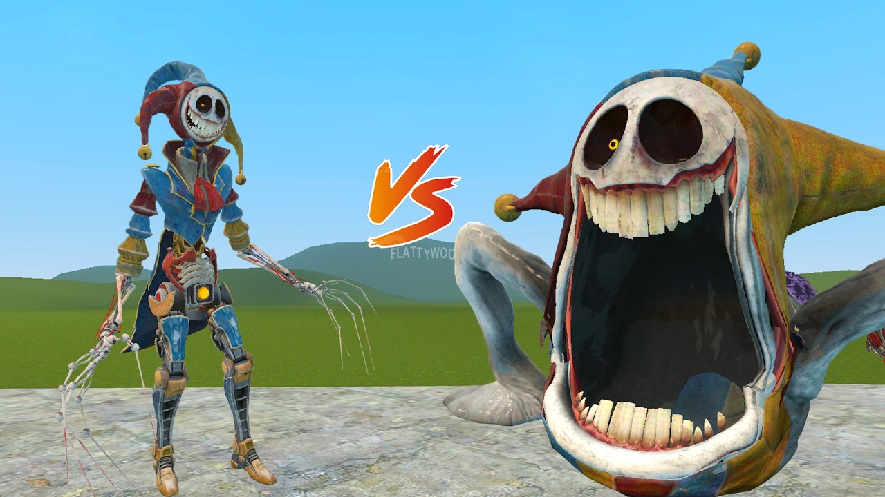 I BECAME PROTOTYPE WALKING VS PROTOTYPE SEA MONSTER POPPY PLAYTIME CHAPTER 1-5 | Garry's Mod!