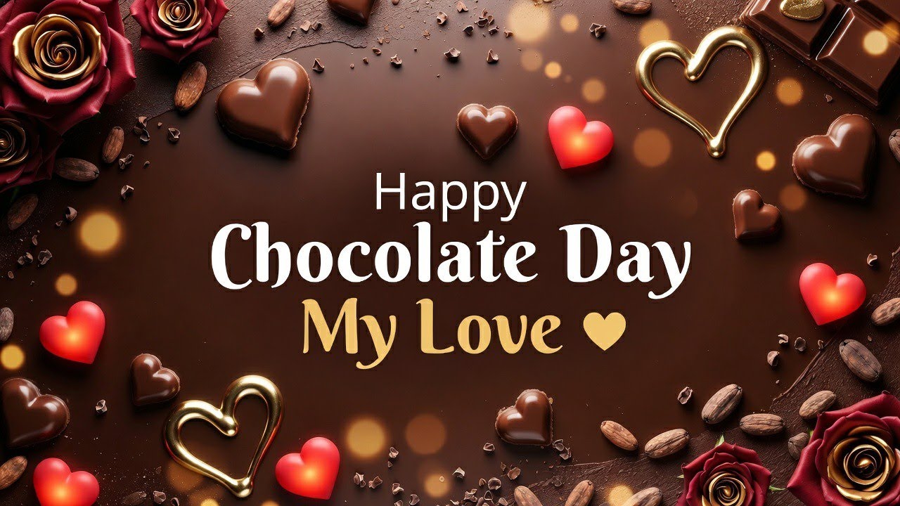 Today Chocolate Day For My Love 💕🌹Love Message For Someone 💗 Romantic Chocolate Day Status 2026 🌹