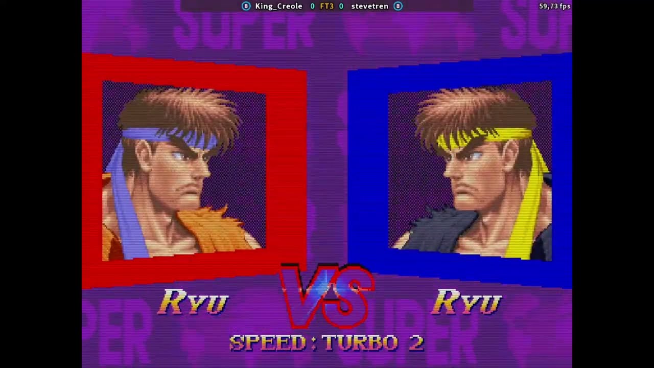 FT3 en Super Turbo: King Creole (Ryu) vs Stevetren (Ryu)