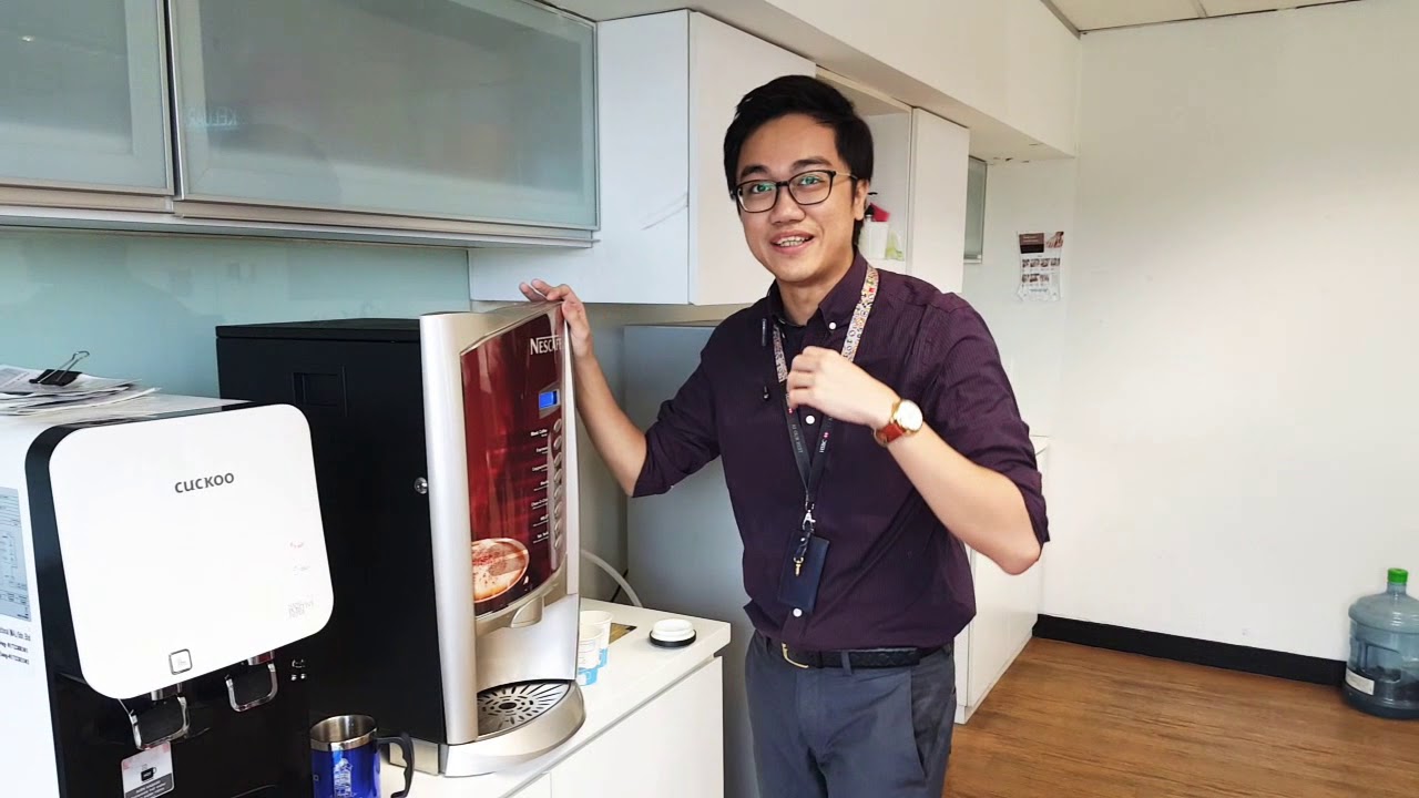 MYH Fin - Refilling Nescafe Dispenser