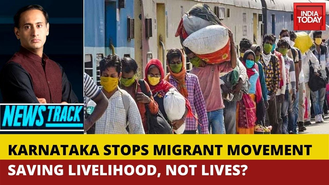 Political War Erupts Over Migrant Movement In Karnataka | Newstrack With Rahul Kanwal