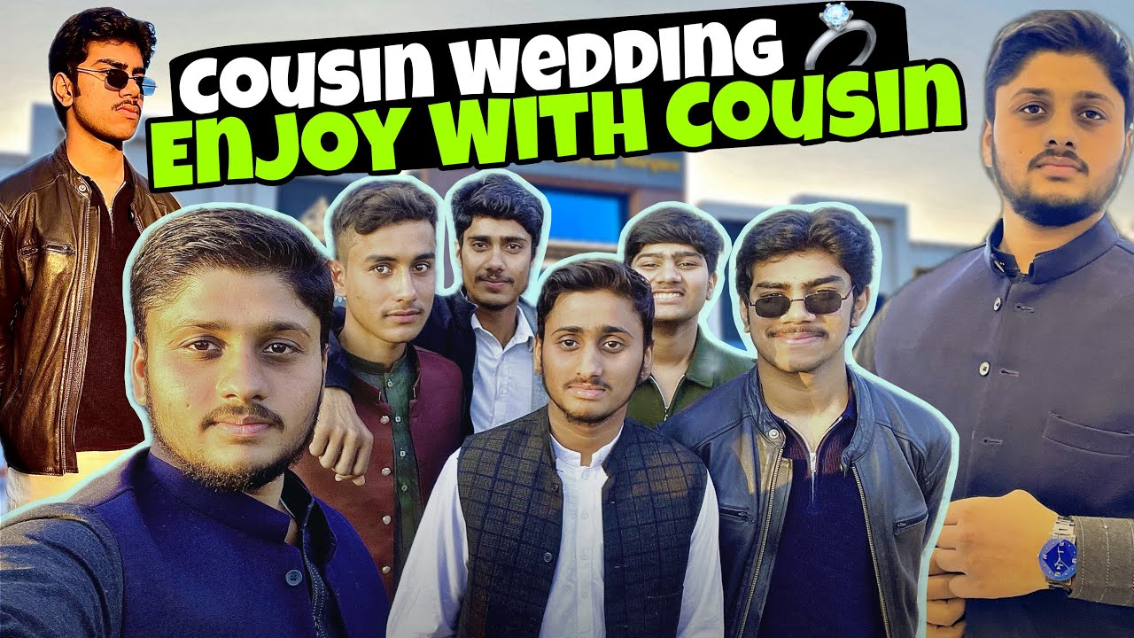  Cousin Wedding Enjoy With Cousin reaction💍#weddingdress #cousinmarriag  #munawargujjarvlogs