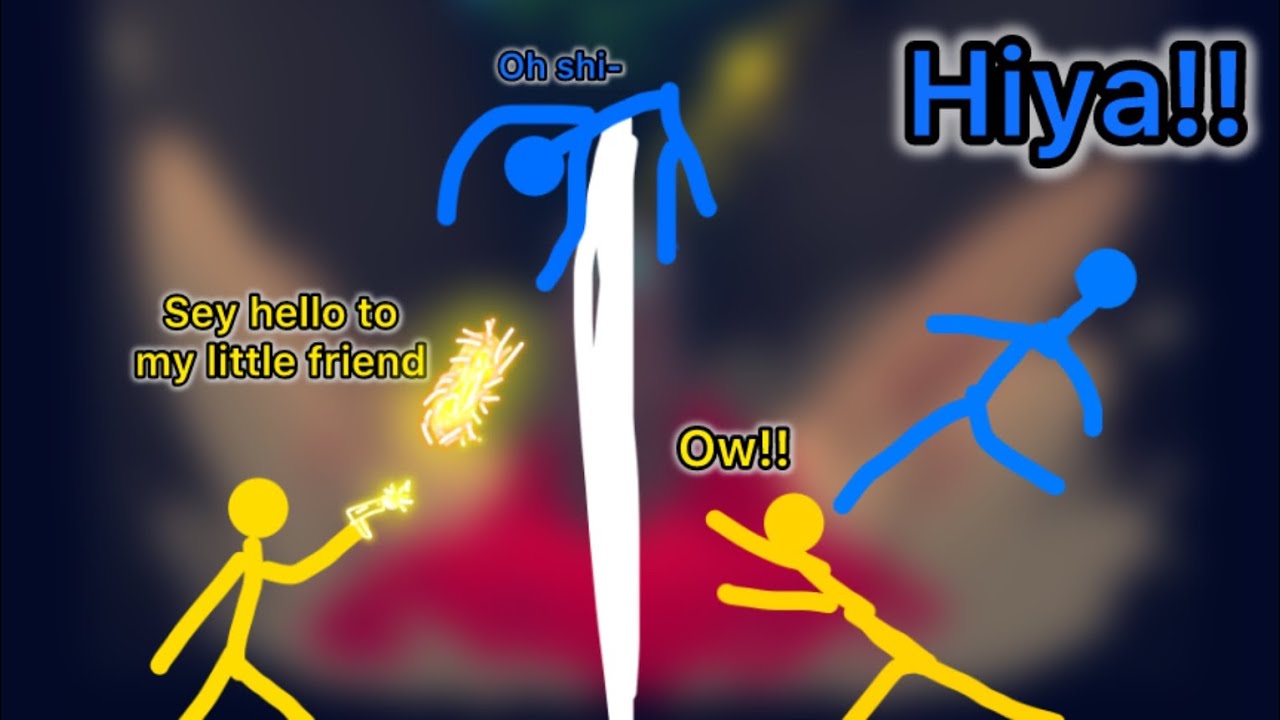 Stick fight is not for the weak