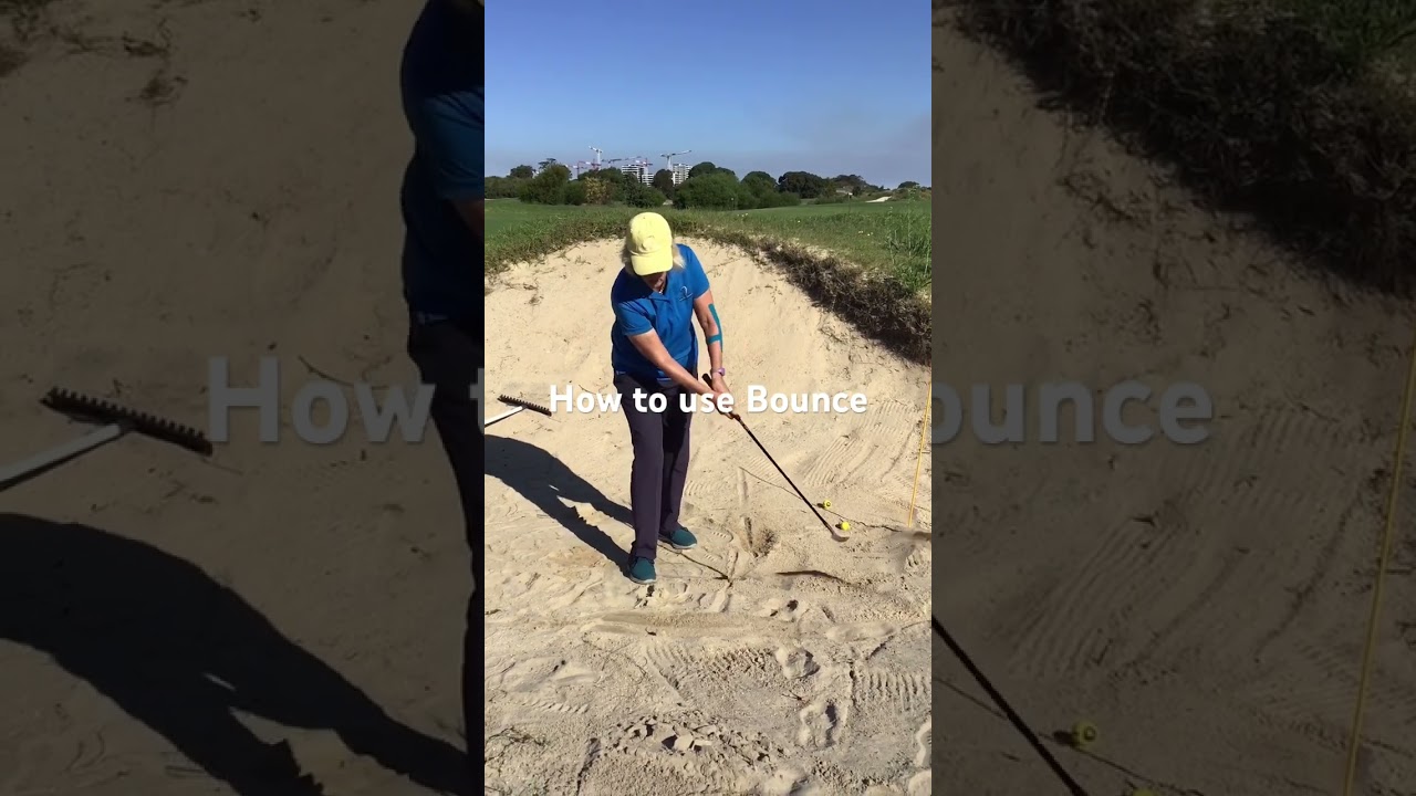 How to use The  Bounce of The Sandwedge