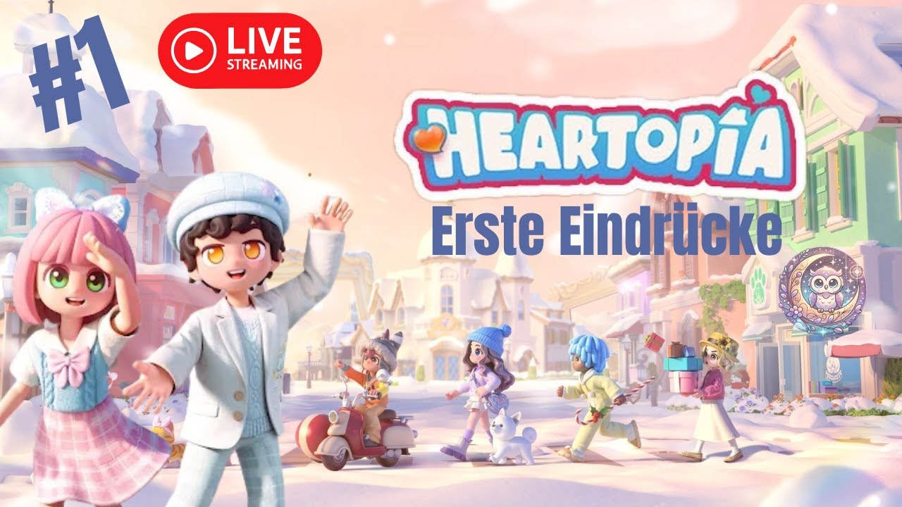 Hearttopia  - KOSTENLOSES Cozy Game // mein erster Eindruck Stream 15.1. .2026