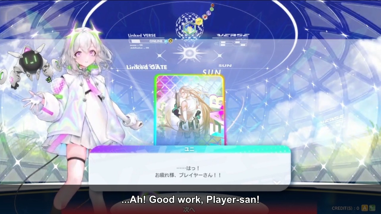 CHUNITHM Linked VERSE ep. SUN Cutscenes [ENG Translations/日本語] - チュウニズム X-VERSE-X
