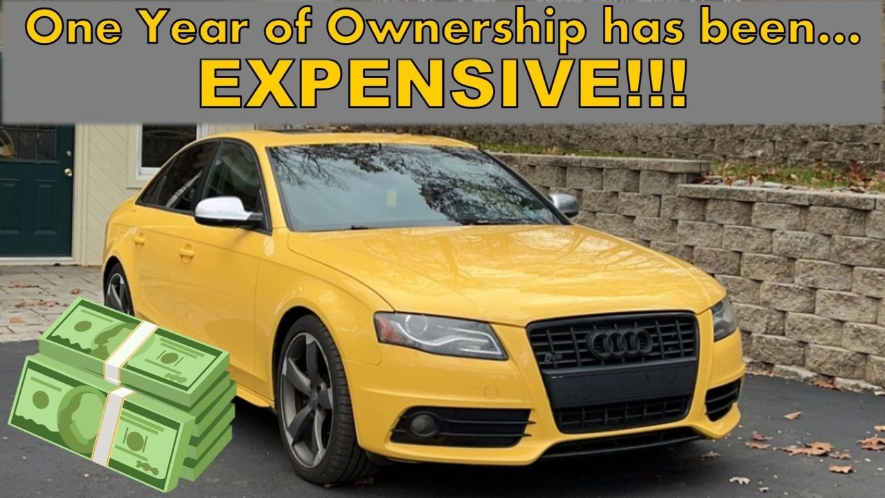Maintenance time for the Audi S4 | Oil change, coolant flush, brake flush | 1 year ownership update