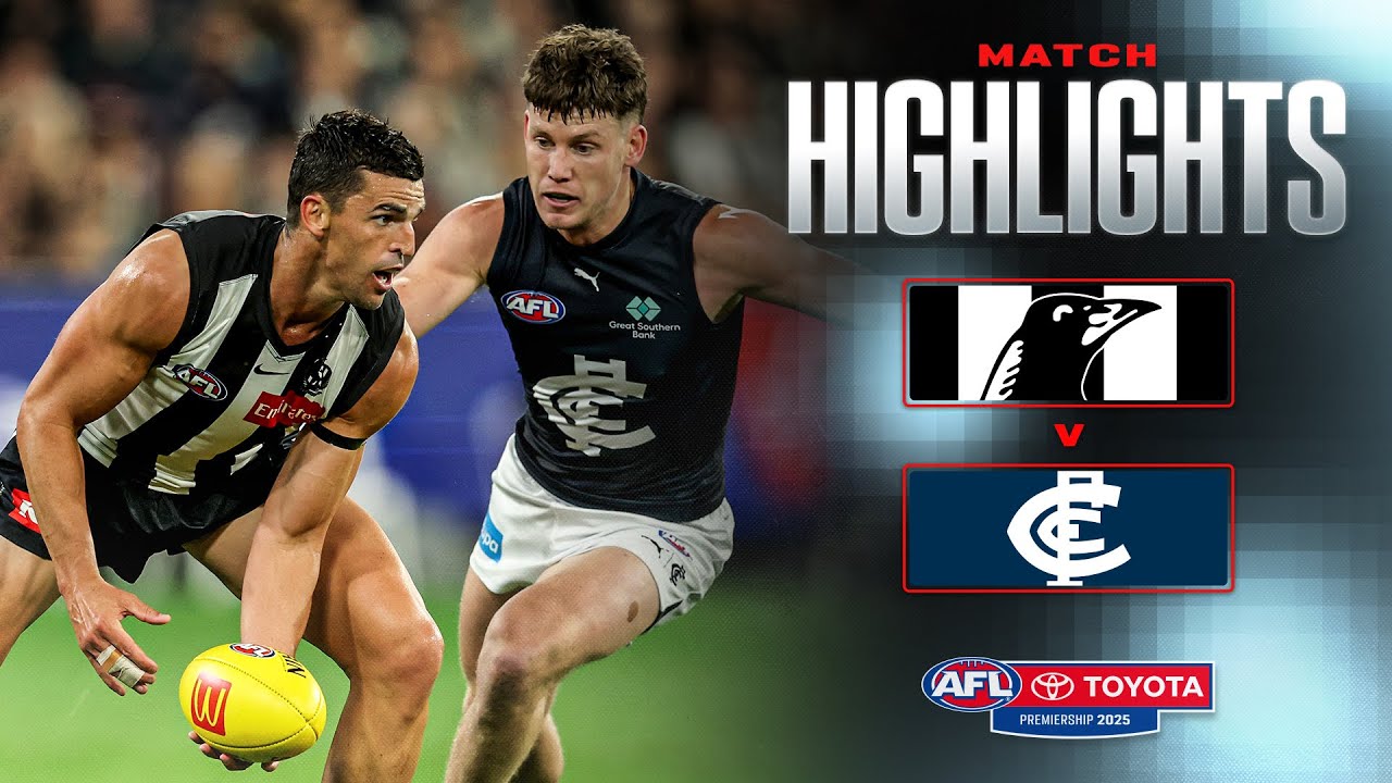 Collingwood v Carlton Highlights | Round 4, 2025 | AFL