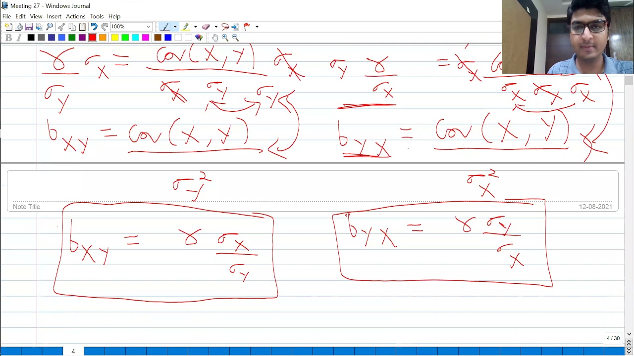Regression Y on X & X on Y | Econometrics | Ravit Thukral