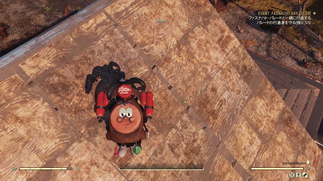 Fallout76ナハト171回目！光るボーン欲しい助けてー