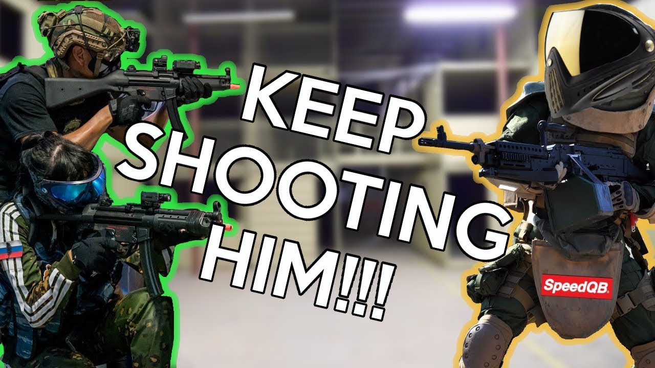 How Many Hits Does it Take!?!?! | Extreme Airsoft Rhode Island (Elite Force MP5A4 AEG)