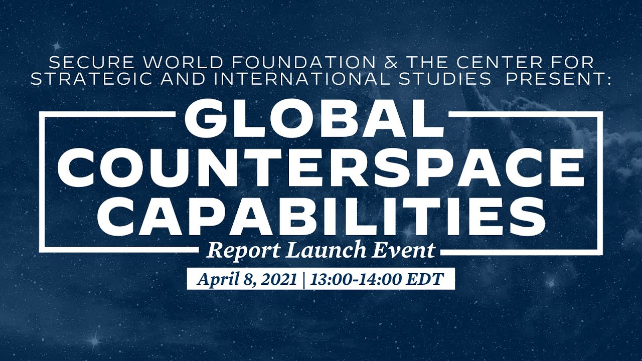 The Dark Arts in Space: Developments in Counterspace Weapons