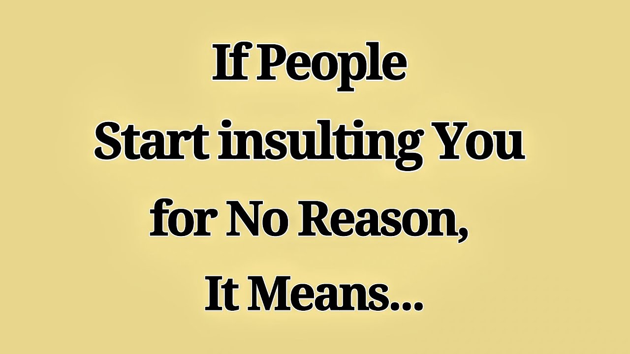 How to react when someone insults you? | psychology facts - mindful Ways