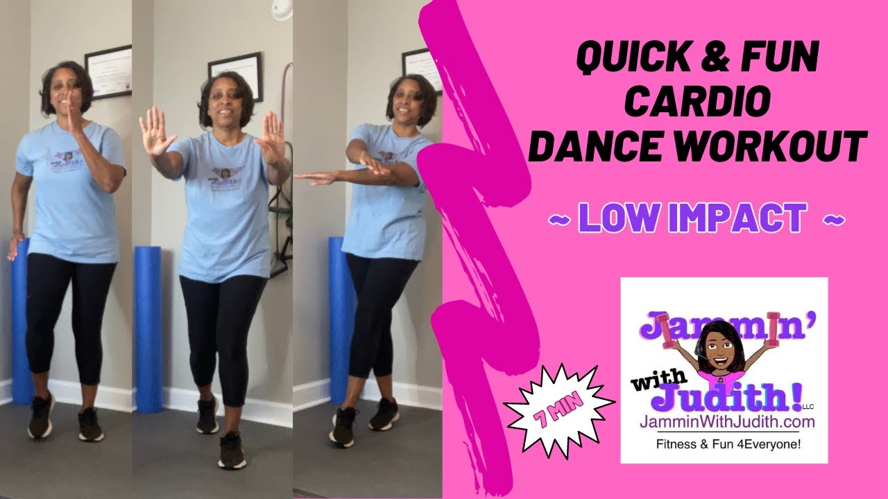 7 Min Quick & Fun Cardio Dance Workout ~ Active Seniors and Beginners ~ 3/24/24   @JamminWithJudith