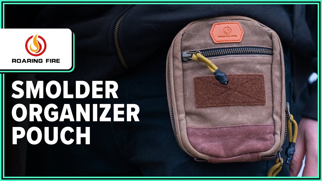 Roaring Fire Smolder Waxed Canvas Organizer Pouch Review (2 Weeks of Use)