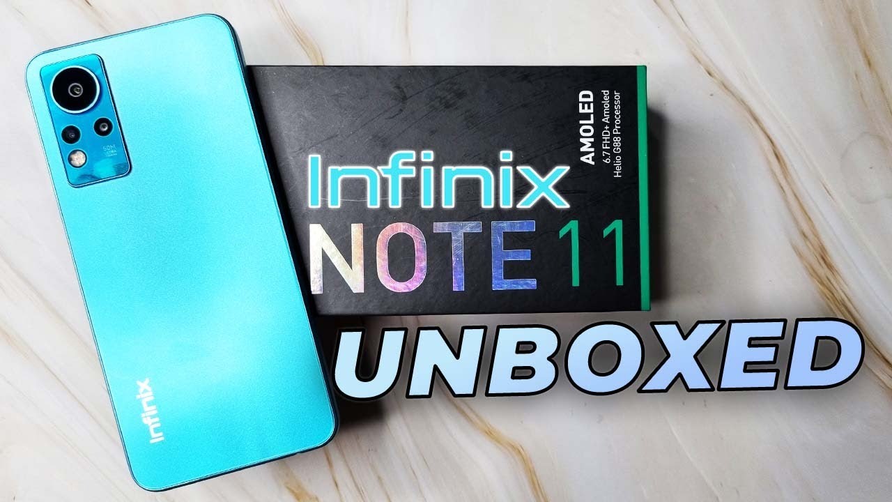 INFINIX NOTE 11 Launched in India | Unboxing | First Look | Price & Specifications