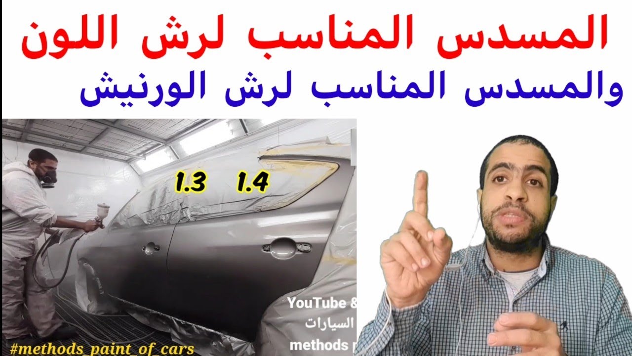 spry gun | ايه هوا المسدس اللي المفروض ارش بيه الميتالك / والمسدس الخاص بالورنيش/ افضل فرد دهان