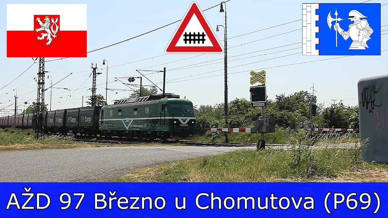 Závory AŽD 97 Březno u Chomutova (P69) + 