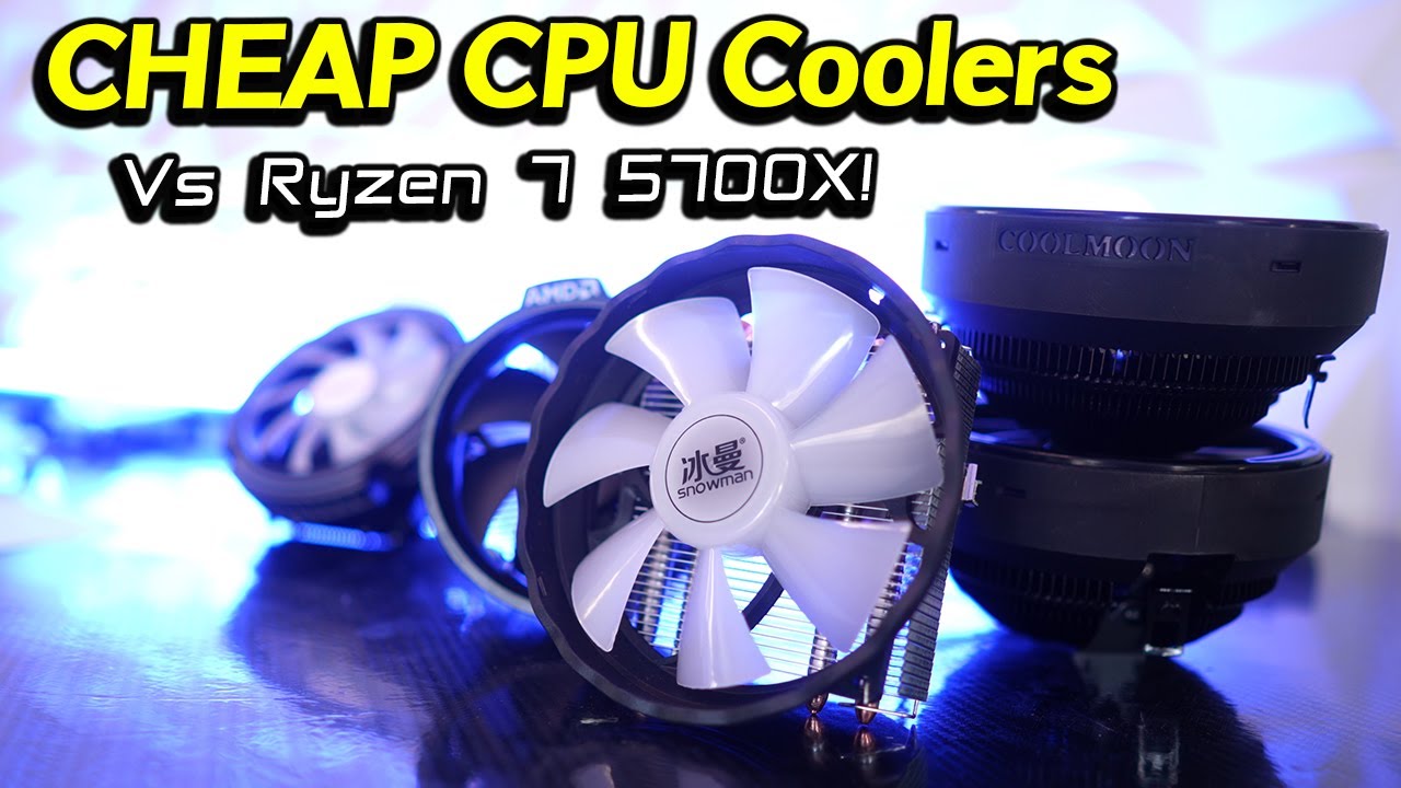 Ryzen 7 5700X... на процессорном кулере за 8 долларов....