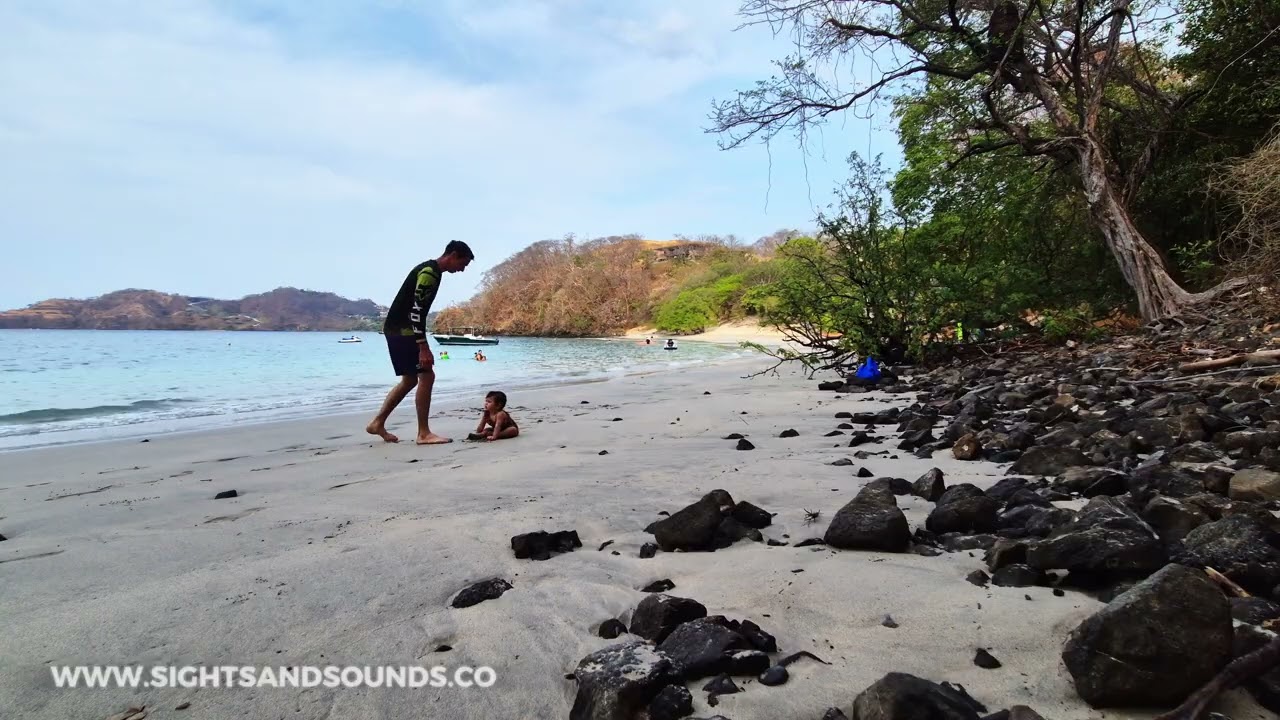🌊[4K] [60fps] Calm Waves At Playa Penca || Beach At The Waldorf Astoria #beach #beachvibes