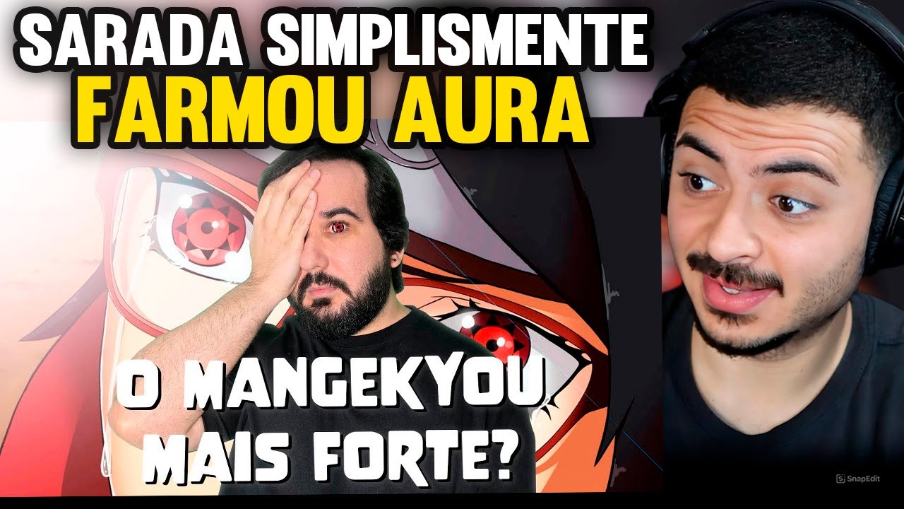 KAMUZ REAGE: Sarada mostrou o poder do seu Mangekyou Sharingan | Boruto Two Blue Vortex | Zé Renacho