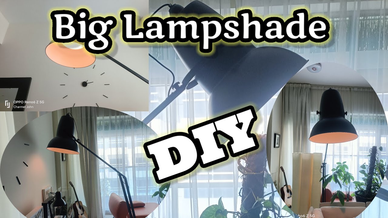 Assembling big Lamp | DIY | Charmel John's Vlog ❤️