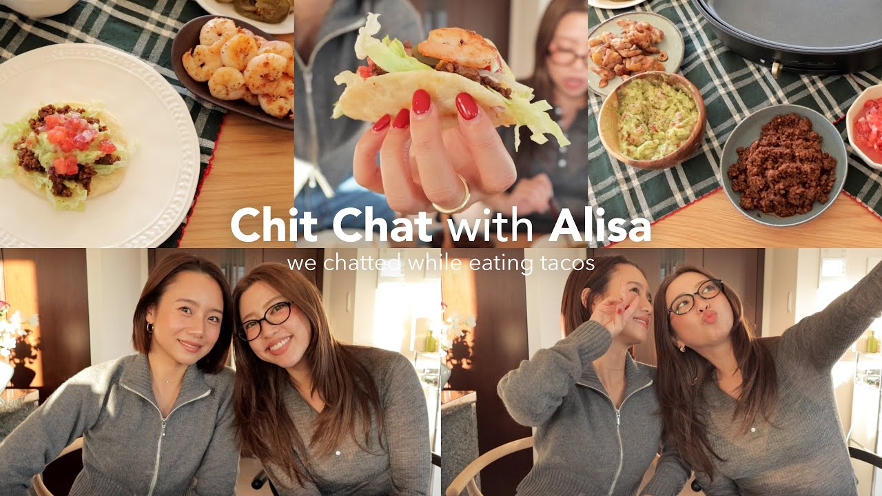 【雑談】有砂さんとタコスパーティー🌮🥂墓コスやお互いのパートナーについてゆる〜く話してみた！